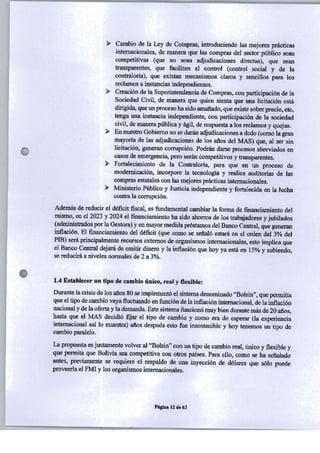 PROGRAMA DE GOBIERNO ALIANZA LIBERTAD Y DEMOCRACIA