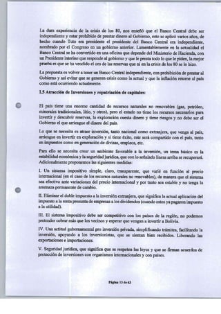 PROGRAMA DE GOBIERNO ALIANZA LIBERTAD Y DEMOCRACIA