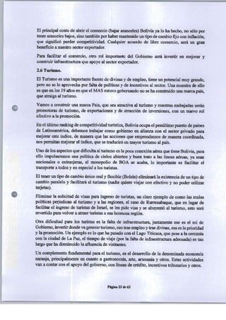 PROGRAMA DE GOBIERNO ALIANZA LIBERTAD Y DEMOCRACIA