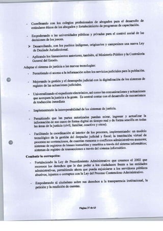 PROGRAMA DE GOBIERNO ALIANZA LIBERTAD Y DEMOCRACIA