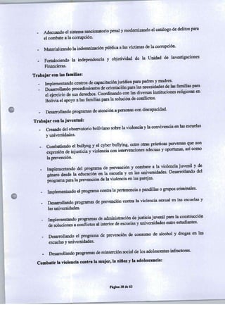 PROGRAMA DE GOBIERNO ALIANZA LIBERTAD Y DEMOCRACIA