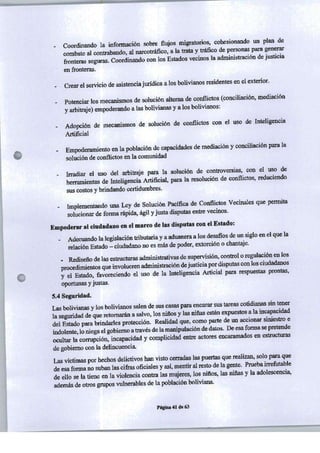 PROGRAMA DE GOBIERNO ALIANZA LIBERTAD Y DEMOCRACIA