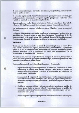 PROGRAMA DE GOBIERNO ALIANZA LIBERTAD Y DEMOCRACIA