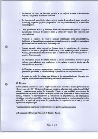 PROGRAMA DE GOBIERNO ALIANZA LIBERTAD Y DEMOCRACIA