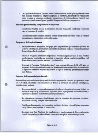 PROGRAMA DE GOBIERNO ALIANZA LIBERTAD Y DEMOCRACIA