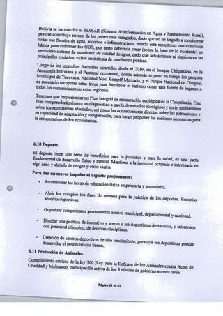 PROGRAMA DE GOBIERNO ALIANZA LIBERTAD Y DEMOCRACIA