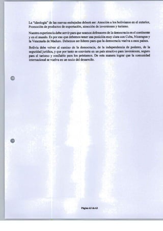 PROGRAMA DE GOBIERNO ALIANZA LIBERTAD Y DEMOCRACIA