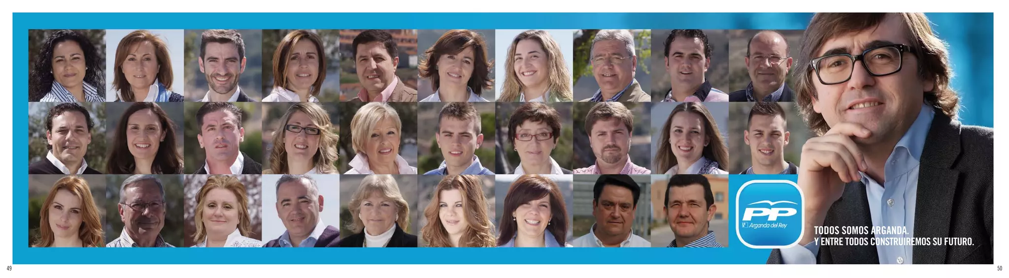 TODOS SOMOS ARGANDA.
     Y ENTRE TODOS CONSTRUIREMOS SU FUTURO.

49                                            50
 