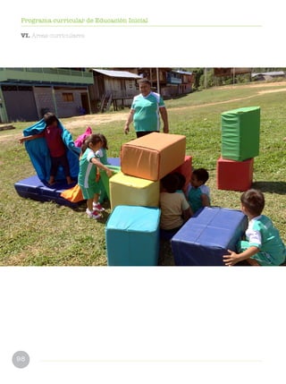 98
Programa curricular de Educación Inicial
VI. Áreas curriculares
 