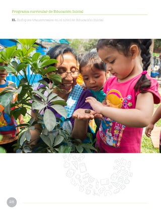 28
Programa curricular de Educación Inicial
II. Enfoques transversales en el nivel de Educación Inicial
 