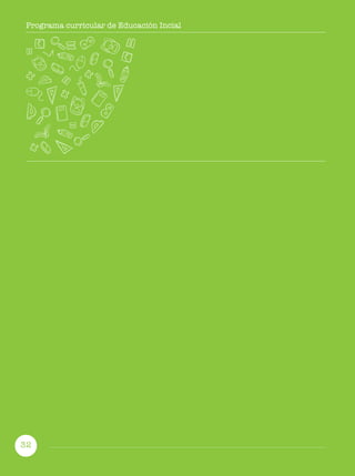 32
Programa curricular de Educación Incial
 