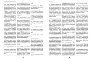 Propuesta del candidato de la Patria Hugo Chávez
22
Hugo Chávez Frías 	
	
23
2.2.2.18	 Asegurar una alimentación salu-
dable y una nutrición adecuada a lo largo
del ciclo de vida, en concordancia con los
mandatos constitucionales sobre Salud,
Soberanía y Seguridad Alimentaria, con el
incremento de la prevalencia de la Lactan-
cia Materna Exclusiva (LME) en un 70%.
2.2.2.19	 Promoción de territorios sociales
que fortalezcan la convivencia solidaria y
la seguridad ciudadana en lo cotidiano de
la vida familiar y comunal, así como la libe-
ración frente a riesgos controlables.
2.2.2.20	 Asegurar a la población ambien-
tes que favorezcan la actividad física, la re-
creación, la cultura y el deporte en los cen-
tros educativos, laborales y residenciales,
para promover la disminución en un 12%
el porcentaje de la población de 7-14 años
con sobrepeso (Peso-Talla) y reducir el se-
dentarismo en un 50%.
2.2.2.21	 Impulsar la participación prota-
gónica del Poder Popular en los espacios
de articulación intersectorial y en las ins-
tancias institucionales para la promoción
de calidad de vida y salud, a través de: a.-
Incremento de los egresados en distintas
profesiones integrados al Sistema Público
Nacional de Salud, meta 80.000 egresa-
dos. b. Incremento en un 100% la partici-
pación de los órganos del Poder Popular
en la planificación, ejecución, monitoreo
y evaluación de las acciones de salud en
las Áreas de Salud Integral Comunitaria.;
c.- Aumento a 25.000 la cantidad de orga-
nizaciones populares en salud, Comités de
salud - Consejos Comunales.
2.2.2.22	 Consolidar la capacidad sobera-
na e independencia científica y tecnológi-
ca para producir y garantizar la disponi-
bilidad del talento humano y los recursos
científico -técnicos e insumos necesarios
para la salud de la población, mediante el
aumento de la proporción de los medica-
mentos esenciales producidos en el país en
un 40%; y el aumento en un 60% de la pro-
ducción en el país de insumos requeridos
por el Sistema Público Nacional de Salud.
2.2.2.23	 Profundizar y ampliar las condi-
ciones que garanticen la seguridad y sobe-
ranía alimentaria.
2.2.2.24	 Fortalecer la producción nacional
en nuevos rubros, o rubros en los cuales la
producción nacional es relativamente dé-
bil, para cubrir 30% de la demanda nacio-
nal en aceites y grasas, y 50% de derivados
lácteos.
2.2.2.25	 Mejorar las capacidades produc-
tivas y de distribución, a través de la am-
pliación y mantenimiento de la Flota de
transporte para abarcar el 40% de la distri-
bución diaria de la Red Mercal.
2.2.2.26	 Ampliar los centros de acopio y de
venta de productos, con la expansión en un
50% de las redes de areperas, panaderías y
carnicerías Venezuela.
2.2.2.27	 Consolidar las casas de alimenta-
ción, como centros de formación y atención
nutricional, a través de la adecuación y
transformación de 4.500 Casas de Alimen-
tación, en centros de formación y atención
nutricional.
2.2.2.28	 Consolidar y expandir la Red de
Farmacias Populares en todo el territorio
nacional.
2.2.2.29	 Realizar obras de infraestructura,
orientadas a la construcción, mejoramien-
to y adecuación de instalaciones industria-
les para incrementar la capacidad produc-
tiva de plantas procesadoras, plantas de
empaquetado (capacidad operativa y pro-
cesamiento), centros de almacenamiento
(capacidad en seco y frío) y líneas de pro-
ducción, entre otras.
2.2.2.30	 Formar y capacitar a la población,
a fin de que logre adecuar sus hábitos ali-
mentarios y patrones de consumo. Se aspi-
ra a establecer como campamentos de for-
mación de la Misión Saber y Trabajo, a los
comedores del Instituto Nacional de Nu-
trición y a los de la Fundación Programa
Alimentos Estratégicos (FUNDAPROAL).
2.2.2.31	 Prevenir y controlar las carencias
de micronutrientes y promoción de la se-
guridad alimentaria en los hogares.
2.2.2.32	 Ampliar las acciones para la in-
serción y activación socio-productiva de
las familias, a partir de la propiedad social,
la creación de redes socio-productivas co-
munitarias, unidades familiares, grupos
de intercambio solidario y demás formas
asociativas para el trabajo y la formación
pertinente.
2.2.2.33	 Desarrollar el Sistema Económi-
co Comunal con las distintas formas de
organización socioproductiva: empresas
de propiedad social, unidades familiares,
grupos de intercambio solidario y demás
formas asociativas para el trabajo.
2.2.2.34	 Fortalecer la base social del sis-
tema de economía comunal. Procesos de
transferencia de empresas de propiedad
social indirecta a instancias del Poder Po-
pular, así como el financiamiento autosus-
tentable.
2.2.2.35	 Desarrollar el Poder Popular en
las empresas de propiedad social indirec-
ta. Conformación de Consejos de Trabaja-
dores y Trabajadoras en las empresas de
propiedad social indirecta.
2.2.2.36	 Desarrollar instancias de coor-
dinación entre los Consejos Comunales y
Consejos de Trabajadores y Trabajadoras
de las empresas de propiedad social direc-
ta.
2.2.3	 Consolidar las Grandes Misiones
Socialistas como instrumento revoluciona-
rio de nivel superior que permita profundi-
zar en la construcción de la justicia social,
tal y como se ha hecho con la Gran Misión
Hijos de Venezuela y la Gran Misión en
Amor Mayor.
2.2.3.1	 Completar el proceso de redimen-
sionamiento de la misiones, a la luz del
cumplimiento de los objetivos para los que
fueron creadas o para atender nuevos re-
tos.
2.2.3.2	 Crear nuevas grandes misiones en
áreas, temas o problemas priorizados de
acuerdo a los objetivos estratégicos.
2.2.3.3	 Desarrollar, desde las grandes mi-
siones, los sistemas de acompañamiento
de base territorial para transformar la vida
de familias y comunidades en situación de
pobreza.
2.2.3.4	 Garantizar sistemas de financia-
miento especial para la sostenibilidad de
las misiones y Grandes Misiones Socialis-
tas.
		
OBJETIVO NACIONAL:
2.3	 Consolidar y expandir el poder po-
pular y la democracia socialista. Alcanzar
la soberanía plena, como garantía de irre-
versibilidad del proyecto bolivariano, es el
propósito central del ejercicio del poder
por parte del pueblo consciente y organi-
zado. La gestación y desarrollo de nuevas
instancias de participación popular dan
cuenta de cómo la Revolución Bolivaria-
na avanza consolidando la hegemonía y
el control de la orientación política, social,
económica y cultural de la nación. El poder
que había sido secuestrado por la oligar-
quía va siendo restituido al pueblo, quien,
de batalla en batalla y de victoria en victo-
ria, ha aumentado su nivel de complejidad
organizativa.
OBJETIVOS ESTRATÉGICOS Y GENE-
RALES:
2.3.1	 Garantizar la participación prota-
gónica del pueblo organizado en los ámbi-
tos de la formación, la transformación del
modelo económico productivo, la preven-
ción y protección social desde las nuevas
instancias de participación popular, como
los consejos comunales, las organizacio-
nes de mujeres, jóvenes y adolescentes,
indígenas, afrodescendientes, estudiantes,
obreros y obreras, campesinos y campesi-
nas, motorizados, profesionales, pequeños
y medianos productores y comerciantes,
población sexo diversa, transportistas,
cultores, ecologistas, movimientos de po-
bladores entre muchos otros y otras, en los
ámbitos de la formación.
2.3.1.1	 Acelerar la promoción de la parti-
cipación del pueblo en los sistemas comu-
nales de agregación: Consejos Comunales,
Salas de Batalla Social, Comunas Socia-
listas, Ciudades Comunales, Federaciones
y Confederaciones Comunales, para el
fortalecimiento de las capacidades loca-
les de acción sobre aspectos territoriales,
políticos, económicos, sociales, culturales,
ecológicos y de seguridad y defensa de la
soberanía nacional.
2.3.1.2	 Desde el año 2013 al 2016: Se pro-
moverá la organización de 21.004 Consejos
Comunales que vincularían a 8.821.296
(Cobertura total de la población venezola-
na). Desde el año 2017 al 2019: Se acompa-
ñará y promoverá la organización de 2.699
Consejos Comunales anuales (consideran-
do la tasa anual de crecimiento poblacional
en 1.7%, es decir, que en el 2019 se alcan-
zará una población total de 30.550.479 de
habitantes).
2.3.1.3	 Se promoverá la agregación y con-
formación de 250 Salas de Batalla Social
anualmente, tomando como referencia el
promedio de salas constituidas en los 4
años de existencia de dicha política, en este
sentido, se mantendrá el principio de pro-
moción de la instancia como figura política
complementaria para lograr la agregación
de Consejos Comunales y elaboración de
planes integrales de gestión comunal para
lograr la transformación de las condicio-
nes materiales y espirituales.
2.3.1.4	 La consolidación y el acom-paña-
miento del Poder Popular en el período
2013-2019 afianzarán la conformación de
3.000 Comunas Socialistas, considerando
un crecimiento anual aproximado de 450
Comunas, de acuerdo a las característi-
cas demográficas de los ejes de desarro-
llo territorial. Estas Comunas agruparán
39.000 Consejos Comunales donde harán
vida 4.680.000 de familias, lo que represen-
ta 21.060.000 de ciudadanos. Es decir, que
alrededor del 68% de los venezolanos del
año 2019 (30.550.479) vivirán en subsiste-
mas de agregación de Comunas.
2.3.2	 Garantizar la transferencia de
compe-tencias en torno a la gestión y ad-
ministración de lo público desde las ins-
tancias institucionales, regionales y locales
hacia las comunidades organizadas, orga-
nizaciones de base y demás instancias del
poder popular, como línea estratégica de
restitución plena del poder al pueblo sobe-
rano.
2.3.2.1	 Lograr la consolidación de un sis-
tema de articulación entre las diferentes
instancias del poder popular con el fin de
trascender la acción local al ámbito de lo
regional y nacional, rumbo a la construc-
ción de un subsistema de Comunas, Distri-
tos Motores de Desarrollo y Ejes de Desa-
rrollo Territorial, en consonancia con las
potencialidades territoriales y acervo cul-
tural de los habitantes de cada localidad,
atendiendo a la sintonía y coherencia con
los planes de Desarrollo Estratégico de la
Nación.
2.3.2.2	 Instaurar la noción de correspon-
sabilidad en torno al proceso de planifica-
ción comunal, regional y territorial para
impulsar la participación corresponsable
de la organización popular en el estudio y
establecimiento de los lineamientos y ac-
ciones estratégicas para el desarrollo de
planes, obras y servicios en las comunida-
des y regiones.
2.3.2.3	 Consolidar 24 Unidades de Acom-
pañamiento Técnico Integral Comu-nal
(una por estado), con equipos multidisci-
plinarios que garanticen una gestión co-
munal eficaz y eficiente, con el propósito
de afianzar la política de acompañamien-
to técnico integral al Poder Popular en el
ejercicio de la Gestión Comunal.
2.3.2.4	 Constituir un Cuerpo de Inspec-
tores integrado por 4.500 profe-sionales y
técnicos, bajo un programa de formación
socio-política y técnico-productiva perma-
nente, desarrollado por la Escuela para el
Fortalecimiento del Poder Popular.
2.3.2.5	 Promover la organización y ga-
rantizar el adecuado funcionamiento de
las Unidades de Contraloría Social de los
29.101 Consejos Comunales que se promo-
verán en el marco del período 2013-2019,
para fomentar el ejercicio de la contraloría
y el control social en todos los ámbitos del
trabajo comunitario como garantía para el
logro de los objetivos estratégicos y la sa-
tisfacción de las necesidades de los habi-
tantes de las comunidades organizadas.
2.3.3	 Fortalecer la integración territo-
rial y la soberanía nacional, a través del
desarrollo equilibrado de las regiones,
impulsando actividades económicas que
generen efectos de atracción e incentivos
para reforzar el asentamiento poblacional
en un subsistema de comunas, procurando
con ello una distribución de la población
cónsona con la utilización de las capacida-
des productivas del territorio.
2.3.4	 Garantizar la plena inclusión so-
cial: El Poder Popular como garante del re-
conocimiento de la dignidad del ser huma-
no, como sujeto en ejercicio pleno de sus
derechos, reconociendo a la familia como
un factor determinante de protección y
base fundamental del nuevo andamiaje so-
cial, cuyas premisas han de ser la armonía,
la solidaridad, la comple-mentariedad y la
corresponsabilidad como vía hacia el vivir
bien.
2.3.4.1	 Impulsar la corresponsabilidad
del Poder Popular en la lucha por la erra-
dicación de la pobreza en todas sus mani-
festaciones.
2.3.4.2	 Constituir 43.029 Comités de Pre-
vención y Protección Social en los Conse-
jos Comunales, a razón de 6.174 comités
por año de manera sostenida. Dichos co-
mités participarán en la ejecución y apli-
cación de planes y políticas públicas orien-
tadas a la atención y el seguimiento de la
inclusión de la población vulnerable en sus
comunidades y territorios.
2.3.4.3	 Afianzar las políticas especiales,
desde la comunidad, para la población
en mayor nivel de vulnerabilidad: Niños,
niñas y adolescentes, adultos y adultas
mayores, personas con discapacidad, per-
sonas en situación de calle, personas con
adicciones, población sexo-genero-diver-
sa, entre otros.
2.3.4.4	 Garantizar la organización de las
familias beneficiarias de las Grandes Mi-
siones Hijos de Venezuela y en Amor Ma-
yor Venezuela, a través de instancias como
Comités de Adultos y Adultas Mayores,
Comités de Patria Preñada y Comités de la
Patria Niña.
2.3.4.5	 Promover desde la comunidad un
sistema de actividades enfocadas en gene-
rar nuevos esquemas de recreación, que se
contrapongan a la cultura del exceso, de la
destrucción e irrespetuosa de las relacio-
nes humanas que genera el capitalismo.
2.3.4.6	 Conformación de 55.000 Comités
 