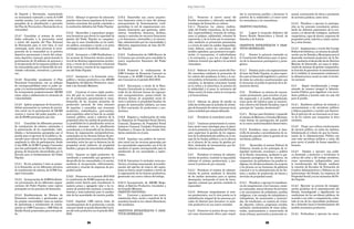 Propuesta del candidato de la Patria Hugo Chávez
24
Hugo Chávez Frías 	
	
25
de Deporte y Recreación, manteniendo
un crecimiento sostenido a razón de 6.500
comités anuales. Los cuales serán corres-
ponsables de la planificación y ejecución
del Plan de Prevención y Recreación de su
comunidad.
2.3.4.7	 Consolidar el sistema de activi-
dades enfocadas a la prevención social
a través del impulso del Plan Nacional
de Recreación para el vivir bien, el cual
contempla, entre otros procesos la incor-
poración de la comunidad en la práctica
deportiva permanente a través del subsis-
tema deportivo comunal, garan-tizando la
participación de 10 millones de personas y
la recuperación de los espacios públicos de
las comunidades para el desarrollo de acti-
vidades culturales, recreativas y preventi-
vas.
2.3.4.8	 Desarrollar anualmente el Plan
Vacacional Comunitario, con un enfoque
de corresponsabilidad entre el poder po-
pular y la institucionalidad revolucionaria.
Se incorporarán progresivamente 500.000
niños, niñas y adolescentes en situación de
vulnerabilidad.
2.3.4.9	 Aplicar programas de formación y
debate permanente en materia de preven-
ción social con la participación de 420.000
voceros y voceras del poder popular, a ra-
zón de 60.000 participantes por año.
2.3.5	 Consolidar los diferentes procesos
de socialización de saberes, orientados a
la potenciación de las capacidades, habi-
lidades y herramientas apropiadas por el
pueblo para el ejercicio de lo público y de-
sarrollo socio cultural de las comunidades,
ampliando la cifra de participación, desde
el año 2008, de 25.000 Consejos Comunales
que han participado en los diferentes pro-
gramas de formación desarrollados por la
Escuela para el fortalecimiento del Poder
Popular.
2.3.5.1	 En los próximos 7 años se proyec-
ta la formación, en los diferentes procesos
de socialización de saberes, de 47.000 Con-
sejos Comunales.
2.3.5.2	 Incorporación de 10.000 facilitado-
res provenientes de las diferentes organi-
zaciones del Poder Popular como sujetos
principales en los procesos de formación.
2.3.5.3	 Establecimiento de Núcleos de
Formación enclavados y gestionados por
las propias comunidades como un espacio
de aprendizaje y socialización de conoci-
miento en 3.000 Comunas y 1.000 Salas de
Batalla Social proyectadas para este perío-
do.
2.3.5.4	 Afianzar el ejercicio de educación
popular como fuerza impulsora de la movi-
lización consciente del pueblo, orientada a
la restitución definitiva del Poder Popular.
2.3.5.5	 Desarrollar y especializar progra-
mas formativos que eleven la capacidad de
gestión del Poder Popular en competen-
cias que le sean transferidas en los ámbi-
tos político, económico y social, y en áreas
estrategias para el desarrollo nacional.
2.3.5.6	 Incorporar a 5.000 Facilitadores a
las acciones de formación técnico produc-
tiva de las distintas organizaciones produc-
tivas, a través de la orientación vocacional
de las voceras y voceros de las organizacio-
nes del Poder Popular.
2.3.5.7	 Incorporar a la formación socio-
política y técnico-productiva a los 500.000
Brigadistas del Ejército Productivo vincu-
lado a las Grandes Misiones.
2.3.6	 Construir el nuevo tejido produc-
tivo del país en nuevas relaciones socia-
les de producción, garantizando la trans-
formación de los insumos primarios de
producción nacional. Se trata entonces
de impulsar y consolidar una economía
productiva, redistributiva, post-rentista,
post-capitalista sobre la base de un amplio
sustento público, social y colectivo de la
propiedad sobre los medios de producción.
La posibilidad de la planificación social en
auténtica sincronía con la planificación
centralizada y el desarrollo de las diversas
formas de organización socioproductivas,
sustentadas en las diversas formas de pro-
piedad de productores y productoras libres
asociados, entre las que se destacan las de
propiedad social, indirecta, de propiedad
familiar y grupos de intercambio solidario.
2.3.6.1	 Generar un tejido productivo di-
versificado y sustentable que garantice el
desarrollo de las comunidades y la nación,
mediante la recuperación, reforzamiento,
activación y creación de empresas de pro-
piedad social.
2.3.6.2	 Promover en el período 2013-2019
la constitución de 30.000 empresas de pro-
piedad social directa para transformar la
materia prima y agregarle valor a los in-
sumos de producción nacional, a escala in-
dustrial y semi-industrial para la satisfac-
ción de las necesidades de nuestro pueblo.
2.3.6.3	 Impulsar 1.000 nuevas áreas de
encadenamiento de la producción a escala
comunal donde se pueda desarrollar las fa-
ses del ciclo productivo en el período 2013-
2019.
2.3.6.4	 Desarrollar una nueva arquitec-
tura financiera sobre la base del sistema
presupuestario de financiamiento, confi-
gurándose la red de organizaciones eco-
nómico financieras que gestionan, admi-
nistran, transfieren, financian, facilitan,
captan y controlan los recursos financieros
y no financieros, retornables y no retorna-
bles, administrados por las comunidades y
diferentes organizaciones de base del Po-
der Popular.
2.3.6.5	 Conformación de 3.000 Bancos de
la Comuna que servirán para consolidar la
nueva arquitectura financiera del Poder
Popular.
2.3.6.6	 Promover la conformación de
3.000 Consejos de Economía Comunal en
Comunas y de 43.000 Comités de Econo-
mía Comunal en el período 2013-2019.
2.3.6.7	 Sincronizar, a través de la Plani-
ficación Centralizada la activación y desa-
rrollo de las diversas formas de organiza-
ción socioproductivas, promo-viendo las
diversas formas de propiedad social di-
recta e indirecta, la propiedad familiar, los
grupos de intercambio solidario, así como
la libre asociación de productores y pro-
ductoras.
2.3.6.8	 Registro y conformación de todas
las Empresas de Propiedad Social Directa
Comunal, Empresas de Propiedad Social
Indirecta Comunal, Unidades Productivas
Familiares y Grupos de Intercambio Soli-
darios existentes en el país.
2.3.6.9	 Impulsar una política de reinver-
sión social con los recursos generados por
las comunidades organizadas con el fin de
masificar el aporte corresponsable para la
satisfacción de sus necesidades y aspira-
ciones.
2.3.6.10	 Garantizar la inclusión socio-pro-
ductiva, el trabajo emancipado, la transfor-
mación del ejército de reserva del capita-
lismo en fuerza social creadora a través de
la organización de las fuerzas productivas,
generando una nueva cultura del trabajo.
2.3.6.11	 Incorporación de 500.000 Briga-
distas al Ejército Productivo vinculados a
las Grandes Misiones.
OBJETIVO NACIONAL:
2.4	 Convocar y promover una nueva
orientación ética, moral y espiritual de la
sociedad, basada en los valores liberadores
del socialismo.
OBJETIVOS ESTRATÉGICOS Y OBJE-
TIVOS GENERALES:
2.4.1	 Preservar el acervo moral del
Pueblo venezolano y reforzarlo mediante
estrategias de formación en valores.
2.4.1.1	 Preservar los valores tradicio-
nales del Pueblo venezolano, de ho-nesti-
dad, responsabilidad, vocación de trabajo,
amor al prójimo, solidaridad, voluntad de
superación, y de la lucha por la emancipa-
ción; mediante su promoción permanente
y a través de todos los medios disponibles,
como defensa contra los antivalores del
modelo capitalista, que promueve la explo-
tación, el consumismo, el individualismo
y la corrupción, y que son el origen de la
violencia criminal que agobia a la sociedad
venezolana.
2.4.1.2	 Reforzar el acervo moral del Pue-
blo venezolano mediante la promoción de
los valores del socialismo, la ética y la mo-
ral socialista, la formación y autoformación
socialista, la disciplina consciente basada
en la crítica y la autocrítica, la práctica de
la solidaridad y el amor, la conciencia del
deber social y la lucha contra la corrupción
y el burocratismo.
2.4.1.3	 Adecuar los planes de estudio en
todos los niveles para la inclusión de estrate-
gias de formación de valores cónsonos con la
nueva sociedad que estamos labrando.
2.4.2	 Fortalecer la contraloría social.
2.4.2.1	 Continuar promoviendo la contra-
loría social como estrategia para el ejerci-
cio de la potestad y la capacidad del Pueblo
para supervisar la gestión de los organis-
mos de la administración pública en el ma-
nejo de los fondos públicos y en la eficacia
en el alcance de las metas de gestión pú-
blica, dotándola de herramientas que for-
talezcan su desempeño.
2.4.3	 Fortalecer el sistema de adminis-
tración de justicia, combatir la impunidad,
reformar el sistema penitenciario, y pro-
mover la justicia de paz comunal.
2.4.3.1	 Fortalecer el sistema de adminis-
tración de justicia mediante la dotación
de los medios necesarios para su óptimo
desempeño, incluyendo el nivel de inves-
tigación criminal que permita combatir la
impunidad.
2.4.3.2	 Reformar integralmente el siste-
ma penitenciario, con la vista puesta en la
rehabilitación integral de las personas pri-
vadas de libertad para favorecer su inser-
ción productiva en una nueva sociedad.
2.4.3.3	 Promover la justicia de paz comu-
nal como herramienta eficaz para respal-
dar la convivencia pacífica y favorecer la
práctica de la solidaridad y el amor entre
los venezolanos y las venezolanas.
OBJETIVO NACIONAL:
2.5	 Lograr la irrupción definitiva del
Nuevo Estado Democrático y Social, de
Derecho y de Justicia
OBJETIVOS ESTRATÉGICOS Y OBJE-
TIVOS GENERALES:
2.5.1	 Desatar la potencia contenida en
la Constitución Bolivariana para el ejerci-
cio de la democracia participativa y prota-
gónica.
2.5.1.1	 Diseñar, junto a las organizaciones
de base del Poder Popular, un plan especí-
fico para el desarrollo legislativo y práctico
de todos los artículos constitucionales que
le reconocen al pueblo el ejercicio de la de-
mocracia directa.
2.5.2	 Establecer un sistema de comuni-
cación permanente, para escuchar al pue-
blo organizado y al pueblo despolitizado,
como parte del esfuerzo para la construc-
ción colectiva del Estado Socialista, bajo el
principio de “mandar, obedeciendo”.
2.5.2.1	 Revisar para fortalecer y expandir
el sistema de Misiones y Grandes Misiones,
como formas de participación del pueblo
en la nueva institucionalidad democrática.
2.5.2.2	 Establecer como norma el desa-
rrollo de jornadas y procedimientos de in-
terpelación popular sobre la gestión de los
servidores públicos.
2.5.3	 Desarrollar el sistema Federal de
Gobierno, basado en los principios de in-
tegridad territorial, económica y política
de la Nación venezolana, mediante la par-
ticipación protagónica de los obreros, los
campesinos, los pobladores, los pueblos in-
dígenas, los afrodescendientes, las mujeres
y los jóvenes en las funciones de gobierno
comunal y en la administración de los fac-
tores y medios de producción de bienes y
servicios de propiedad social.
2.5.3.1	 Planificar y ejecutar la transferen-
cia de competencias a las Comunas, conse-
jos comunales, mesas técnicas de servicios,
a los movimientos de pobladores, pueblos
indígenas, a los consejos de trabajadores y
trabajadoras, de motorizados y motoriza-
das, de estudiantes, en materia de vivien-
da, deportes, cultura, programas sociales,
ambiente, mantenimiento de áreas indus-
triales, mantenimiento y conservación de
áreas urbanas, prevención y protección co-
munal, construcción de obras y prestación
de servicios públicos, entre otros.
2.5.3.2	 Planificar y ejecutar la participa-
ción en los procesos económicos estimu-
lando las distintas expresiones de la eco-
nomía y el desarrollo endógeno, mediante
cooperativas, cajas de ahorro, empresas de
propiedad social, colectiva y mixta, mutua-
les y otras formas.
2.5.3.3	 Implementar, a través del Consejo
Federal de Gobierno, un sistema de planifi-
cación con los Estados y Municipios para el
desarrollo territorial productivo de la Na-
ción, mediante el desarrollo de los Distritos
Motores de Desarrollo, así como la elabo-
ración de sistemas de gestión compartidos,
en función de garantizar el mantenimiento
de la vialidad, el saneamiento ambiental y
la infraestructura social en todo el territo-
rio nacional.
2.5.4	 Seguir transformando y reorga-
nizando de manera integral la Adminis-
tración Pública, para dignificar a los servi-
dores públicos y hacerla cada vez más útil
para el pueblo.
2.5.4.1	 Establecer políticas de estímulo y
reconocimiento a los servidores públicos
y líderes populares y sociales que desarro-
llen el ejercicio de sus funciones en el mar-
co de los valores que comportan la ética
socialista.
2.5.4.2	 Forjar una cultura revolucionaria
de servicio público, en todos los ámbitos,
fortaleciendo el criterio de que los funcio-
narios de la Administración Pública son
ante todo servidores públicos y están allí
para servir al pueblo de forma expedita y
honesta.
2.5.4.3	 Diseñar y ejecutar una políti-
ca destinada a promover y revalorizar la
cultura del saber y del trabajo socialistas,
como mecanismos indispensables para
la transformación del Estado, mediante
la creación de Escuelas de Formación de
Cuadros Administrativos y Políticos en las
Instituciones del Estado, las empresas de
Propiedad Social y en las instancias del Po-
der Popular.
2.5.4.4	 Ejecutar un proceso de reorgani-
zación paulatino de la administración del
Estado, homologando y dignificando las
condiciones de los servidores públicos, de
acuerdo a sus roles y competencias, orien-
tado al uso de las capacidades profesiona-
les y laborales hacia el fortalecimiento del
modelo económico productivo.
2.5.4.5	 Profundizar y ejecutar los meca-
 