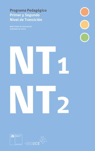 Programa Pedagógico
Primer y Segundo
Nivel de Transición
MINISTERIO DE EDUCACIÓN
GOBIERNO DE CHILE
NT2
NT1
 