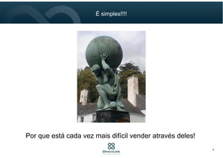 Por que está cada vez mais difícil vender através deles!
É simples!!!!
6
 