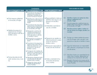Programa Segundo Grado