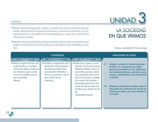 Programa Segundo Grado