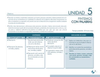 Programa Segundo Grado