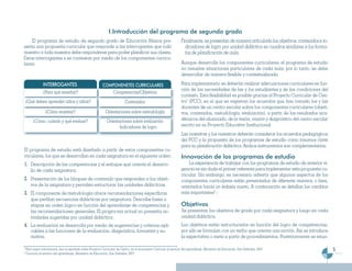 Programa Segundo Grado