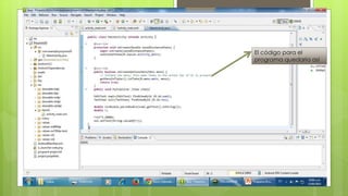 El código para el
programa quedaría así
 