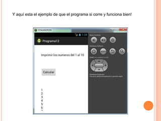 Y aquí esta el ejemplo de que el programa si corre y funciona bien!
 