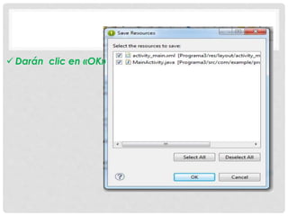  Darán clic en «OK»
 