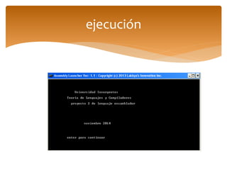 ejecución