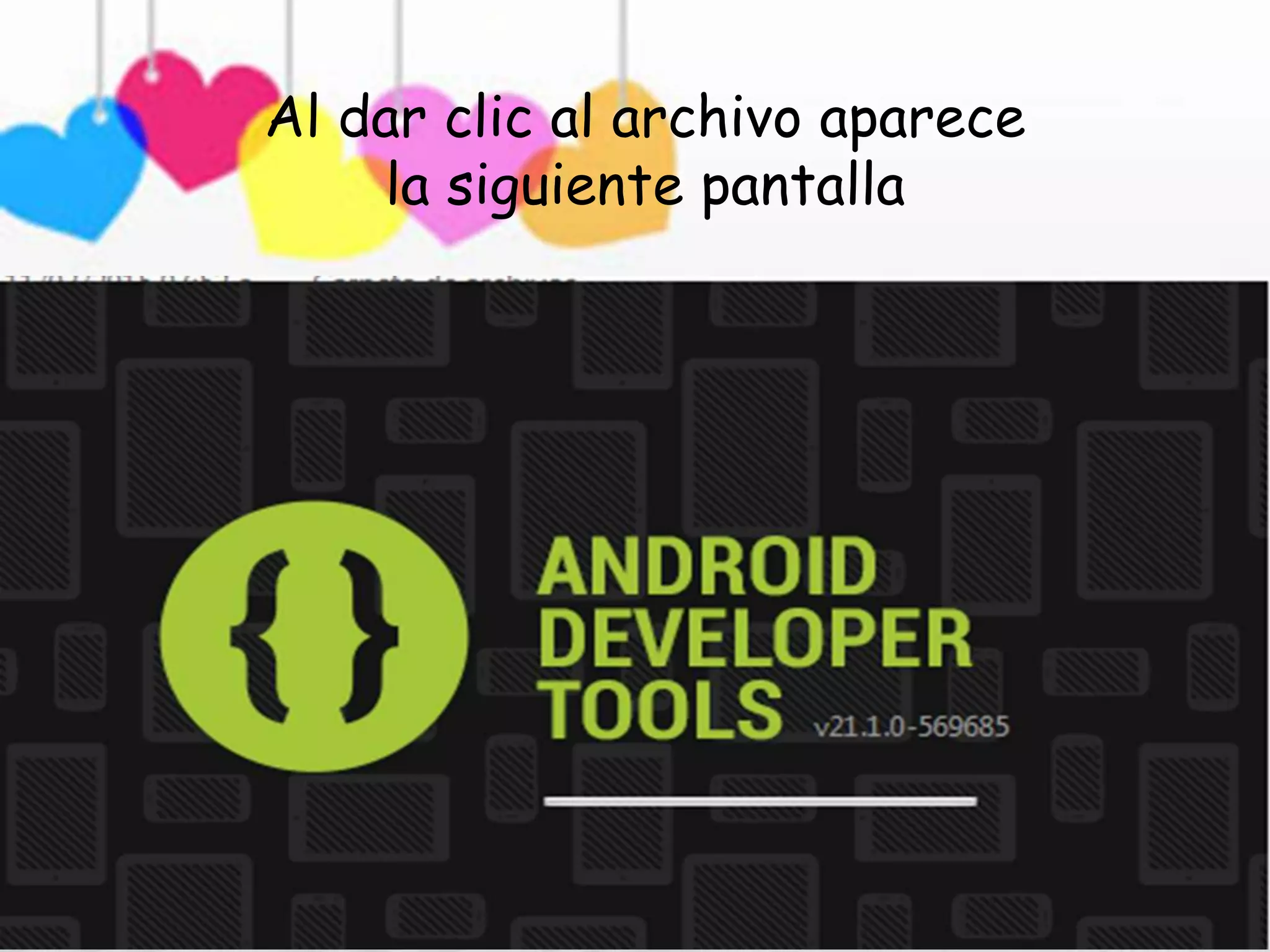 Al dar clic al archivo aparece
la siguiente pantalla