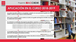Programa ACCEDE Comunidad de Madrid