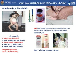 PROGRAMA AMPLIADO DE INMUNIZACION PAI EN BOLIVIA .pptx