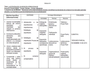 Programa analítico por competencia