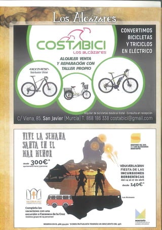 Programa berberiscos Los Alcázares 2017