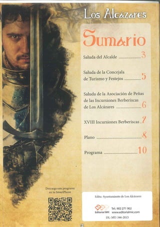 Programa berberiscos Los Alcázares 2017