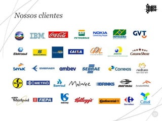 Nossos clientes
17
 