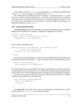 Programacao Orientada A Objetos (Java)