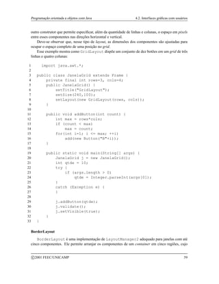 Programacao Orientada A Objetos (Java)