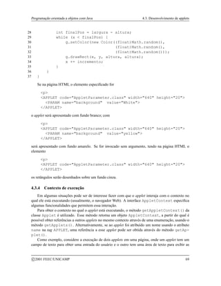 Programacao Orientada A Objetos (Java)