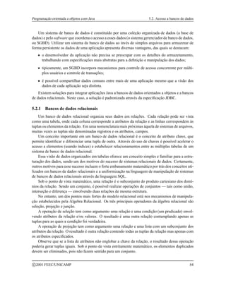 Programacao Orientada A Objetos (Java)