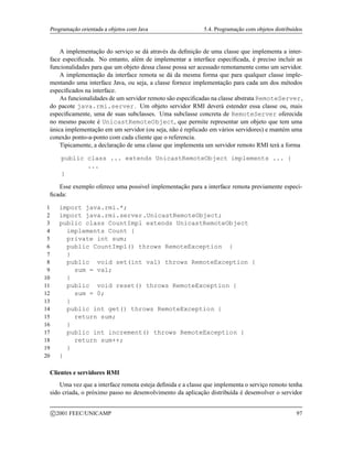 Programacao Orientada A Objetos (Java)