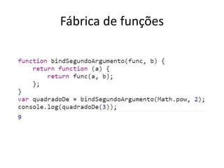 Fábrica de funções
 