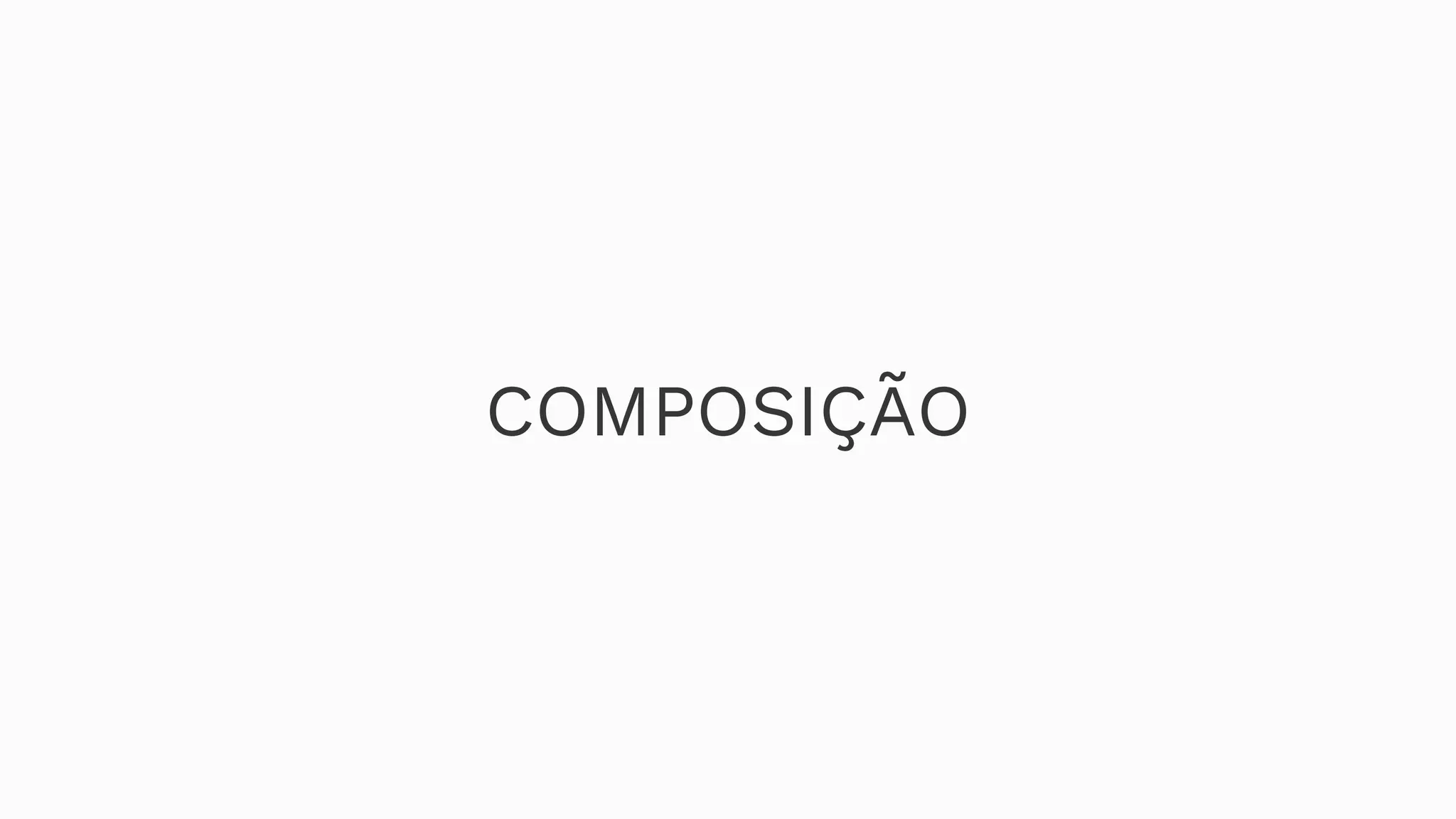 COMPOSIÇÃO 