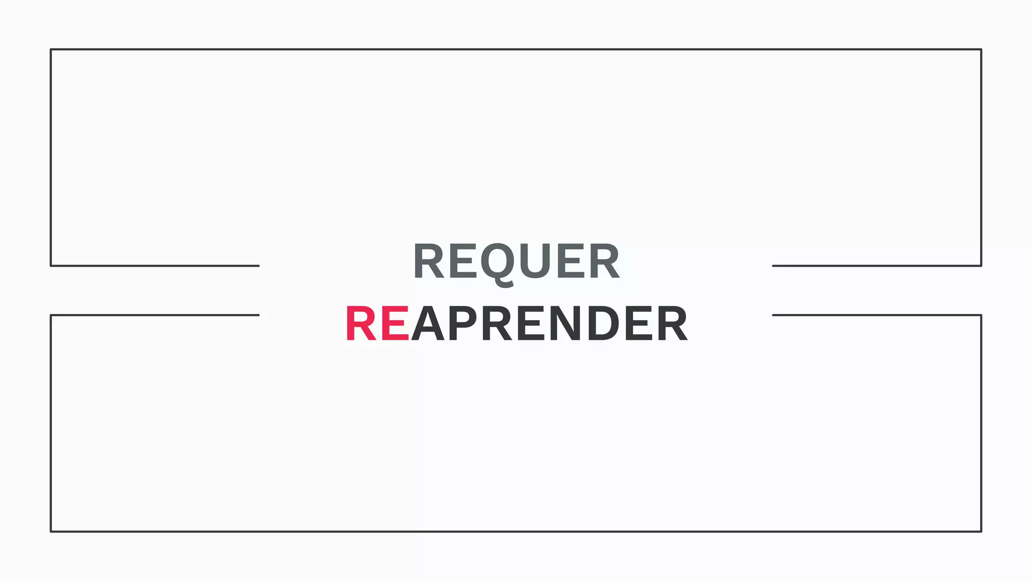 REQUER REAPRENDER 