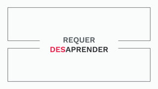 REQUER
DESAPRENDER
 
