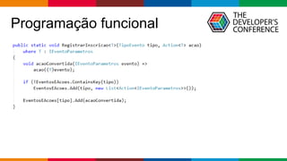 Globalcode – Open4education
Programação funcional
 