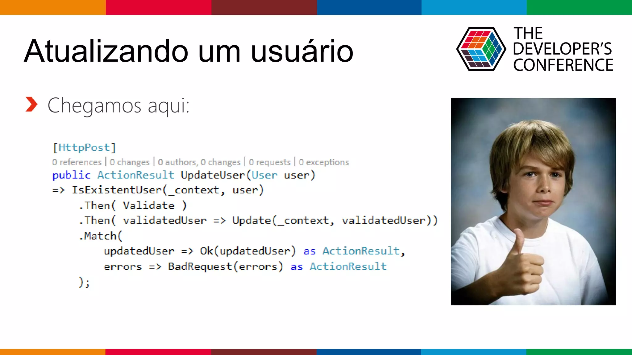 Globalcode – Open4education
Atualizando um usuário
Chegamos aqui:
 