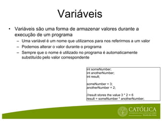 Linguagens de ProgramaçãoJava