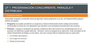 Programación de servicios y procesos | PPTX