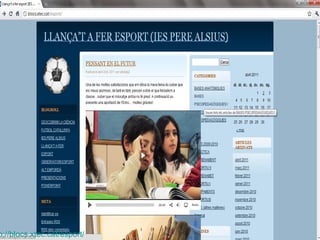 http :// blocs.xtec.cat /esport/   