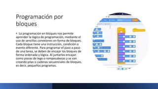 Programación - básica, conceptos, resumen | PPTX