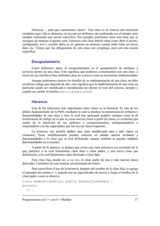 Programación en C++ con C++ Builder | PDF
